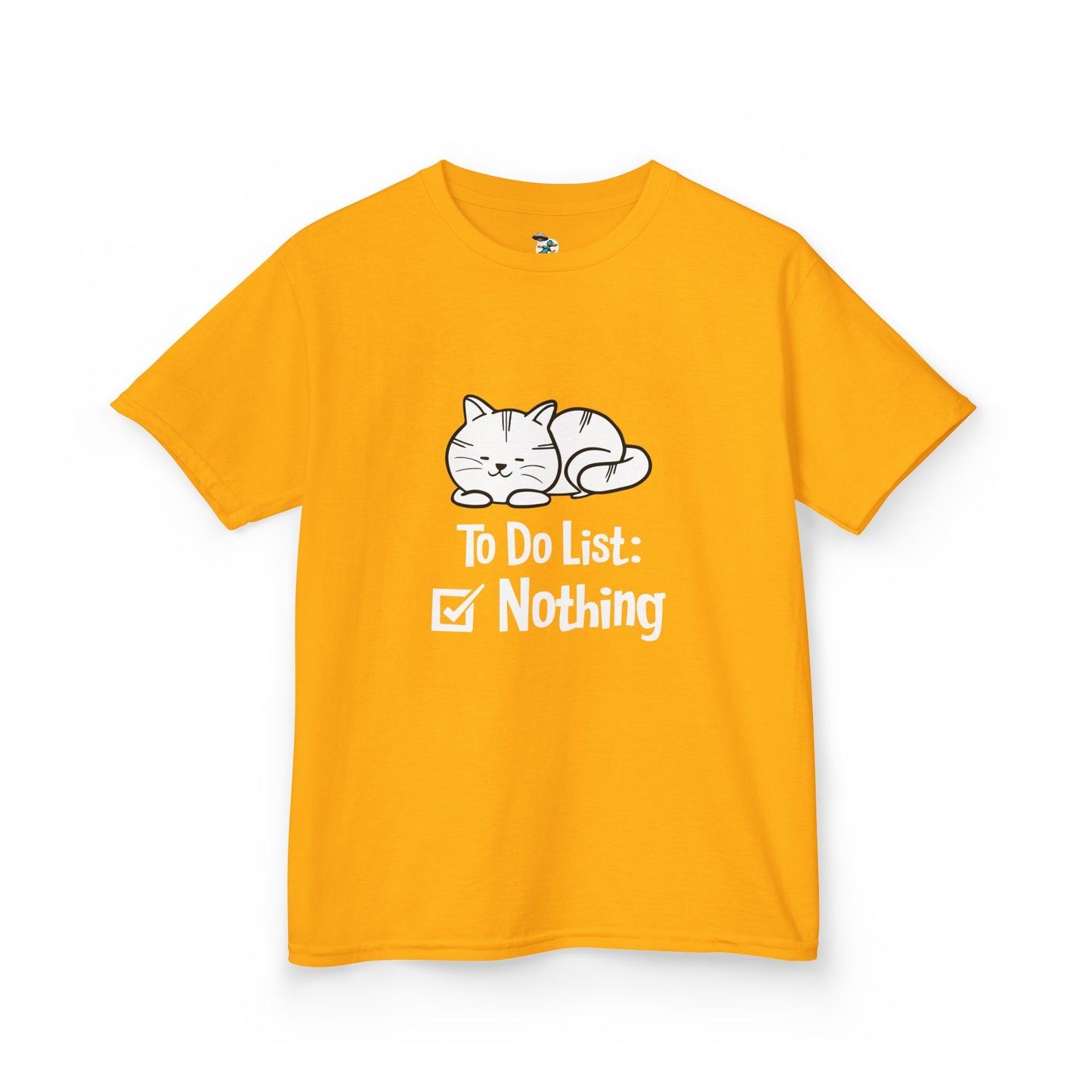 Nothing to Do List Cat Youth Tee