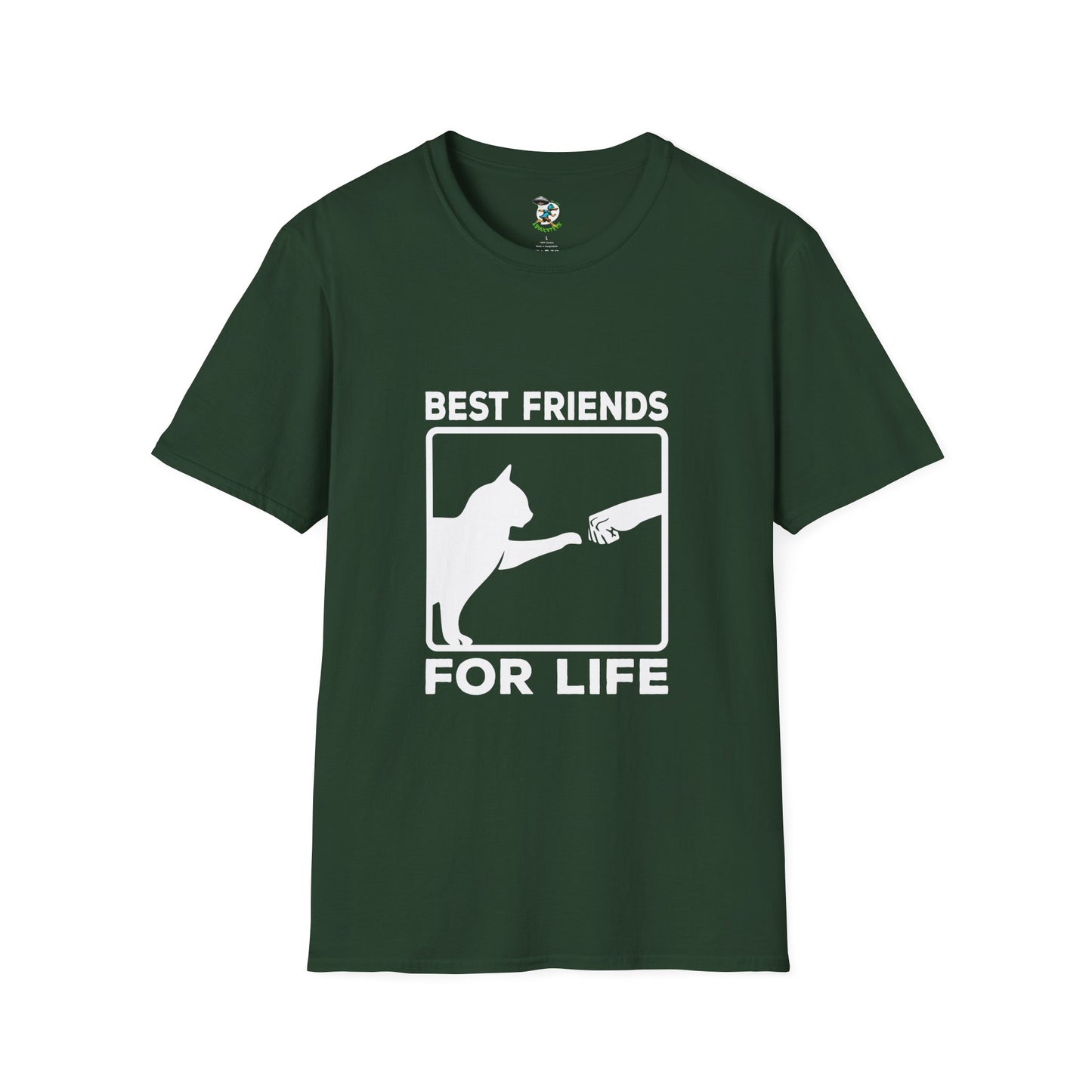 Cat Best Friends Softstyle T-Shirt