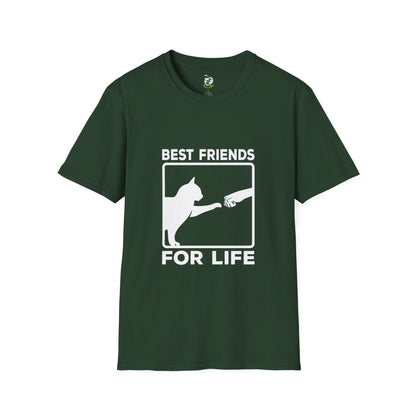 Cat Best Friends Softstyle T-Shirt
