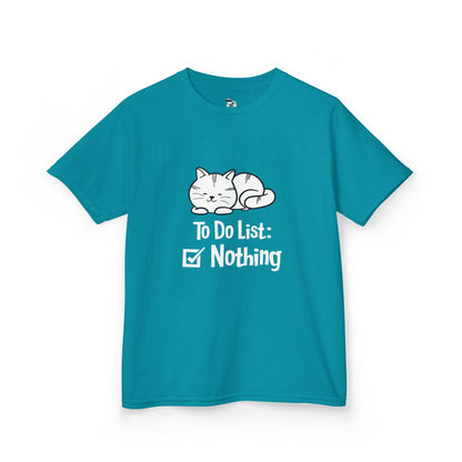 Nothing to Do List Cat Youth Tee