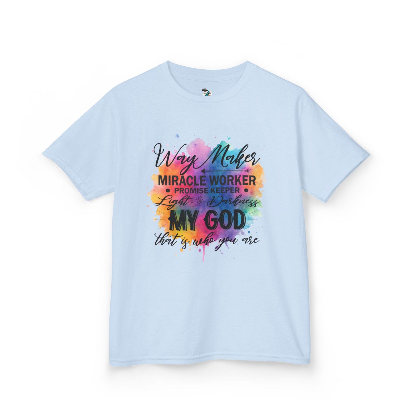 Way Maker, Miracle Worker Color Splash Youth T-Shirt