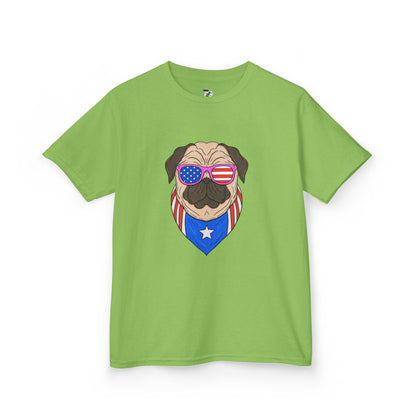 Patriotic Dog Youth T-Shirt