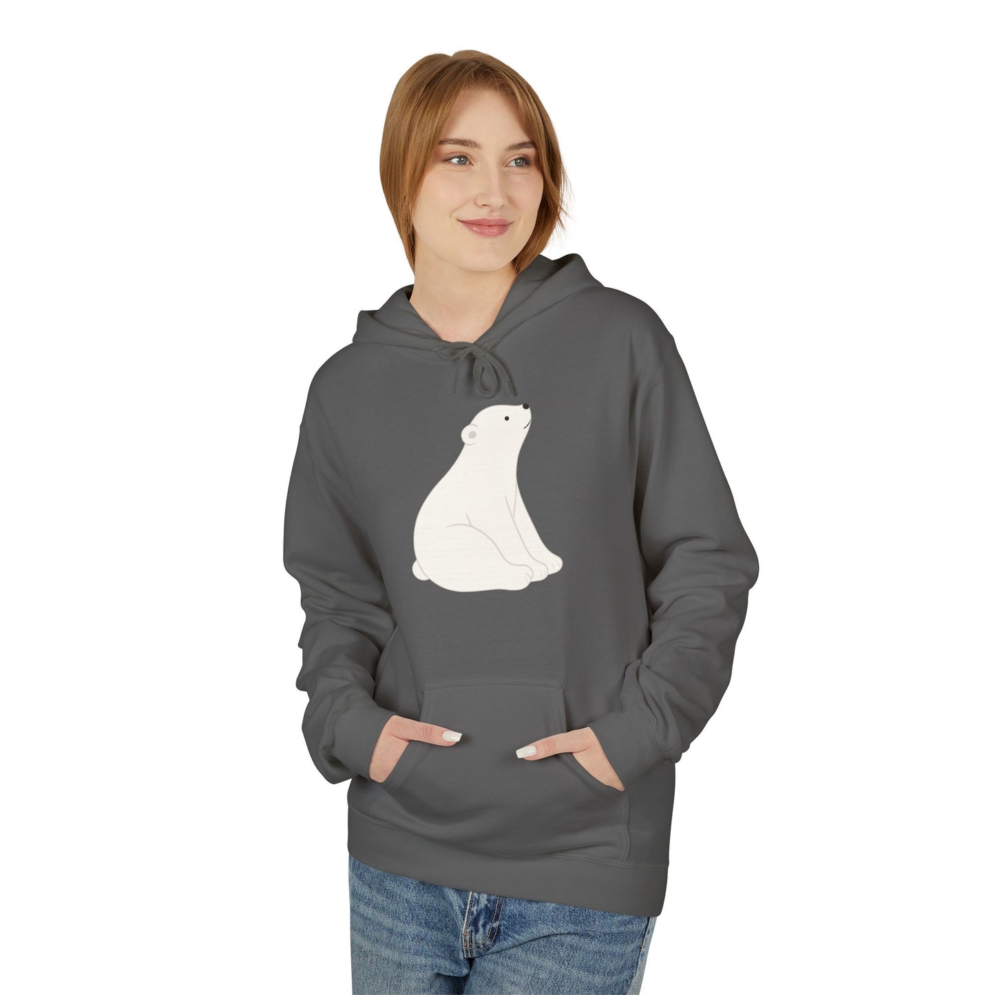 Cozy Arctic Bear Hoodie