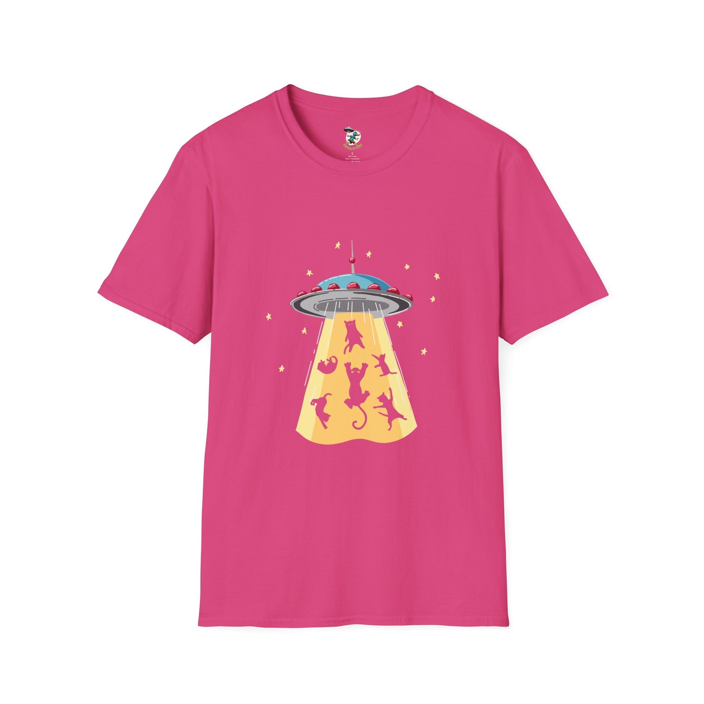 Alien Cat Abduction T-Shirt