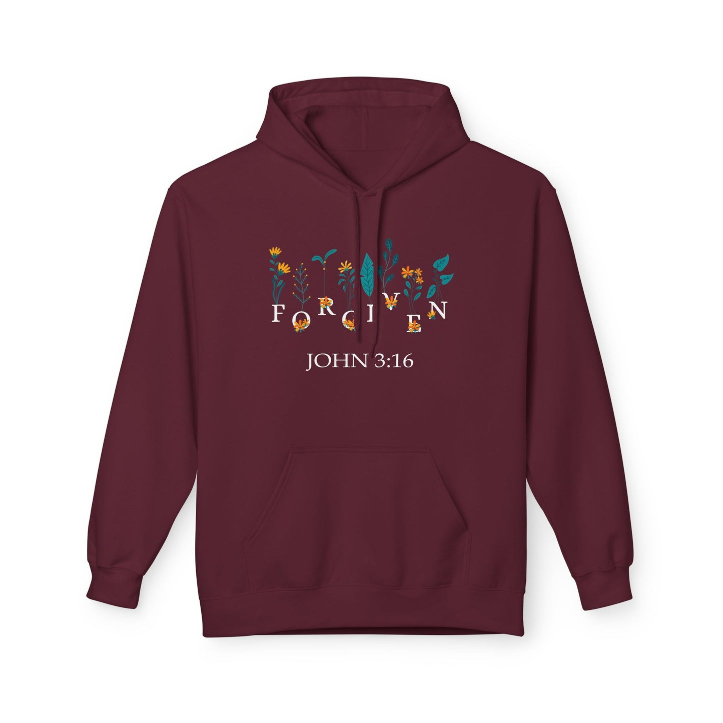 Forgiven Floral Hoodie