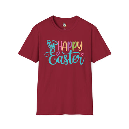 Happy Easter T-Shirt — Pastel Bunny Holiday Tee