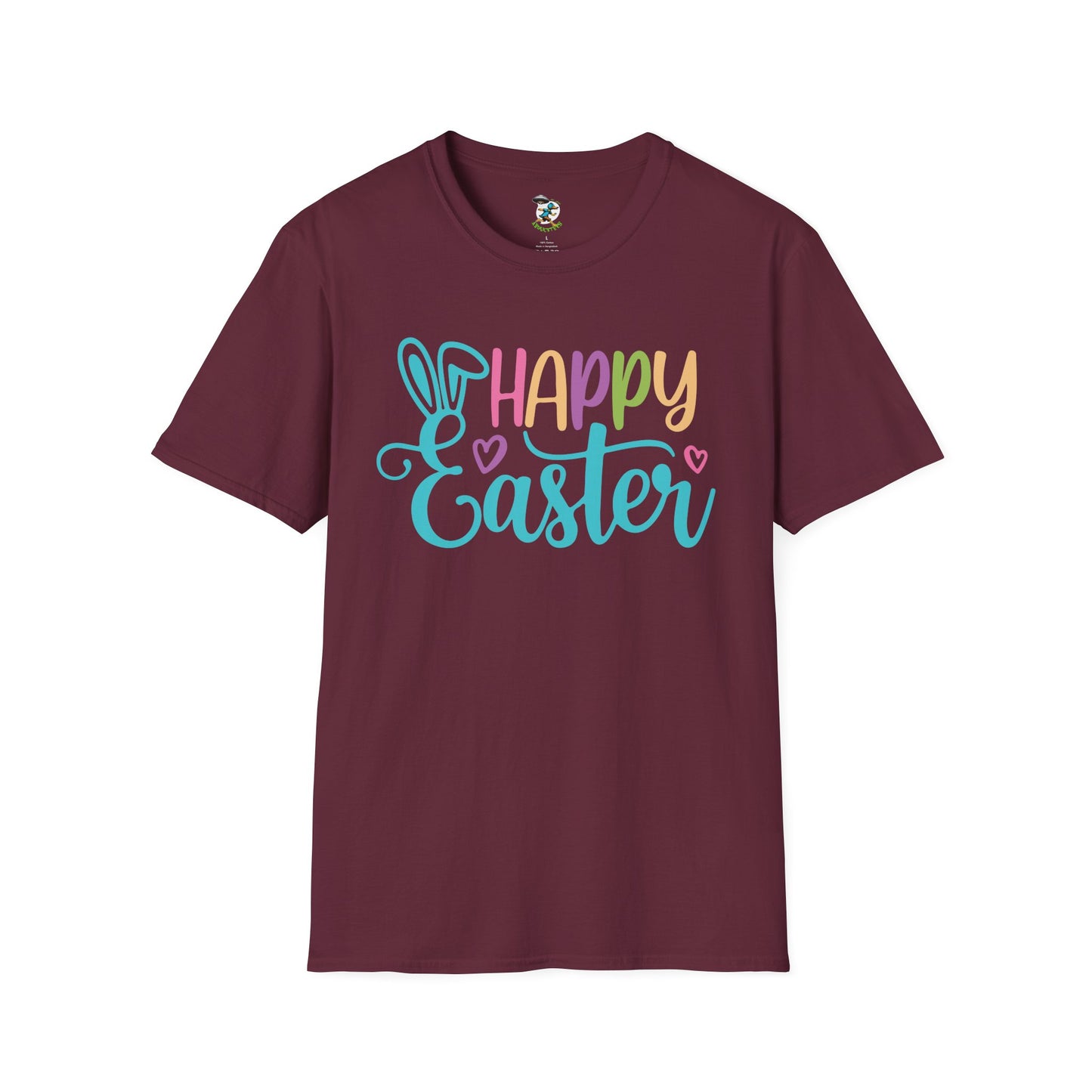 Happy Easter T-Shirt — Pastel Bunny Holiday Tee