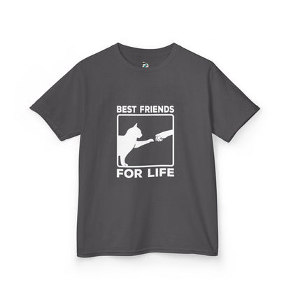 Cat Best Friends for Life Youth T-Shirt