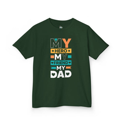 My Hero is My Dad Youth T-Shirt