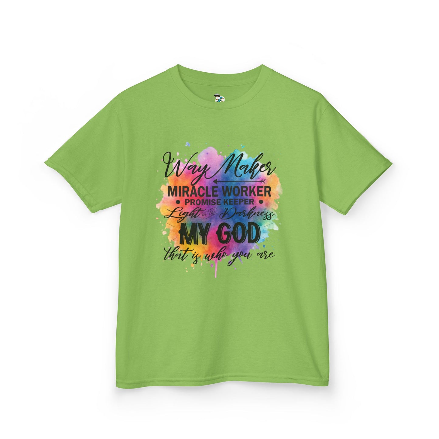 Way Maker, Miracle Worker Color Splash Youth T-Shirt