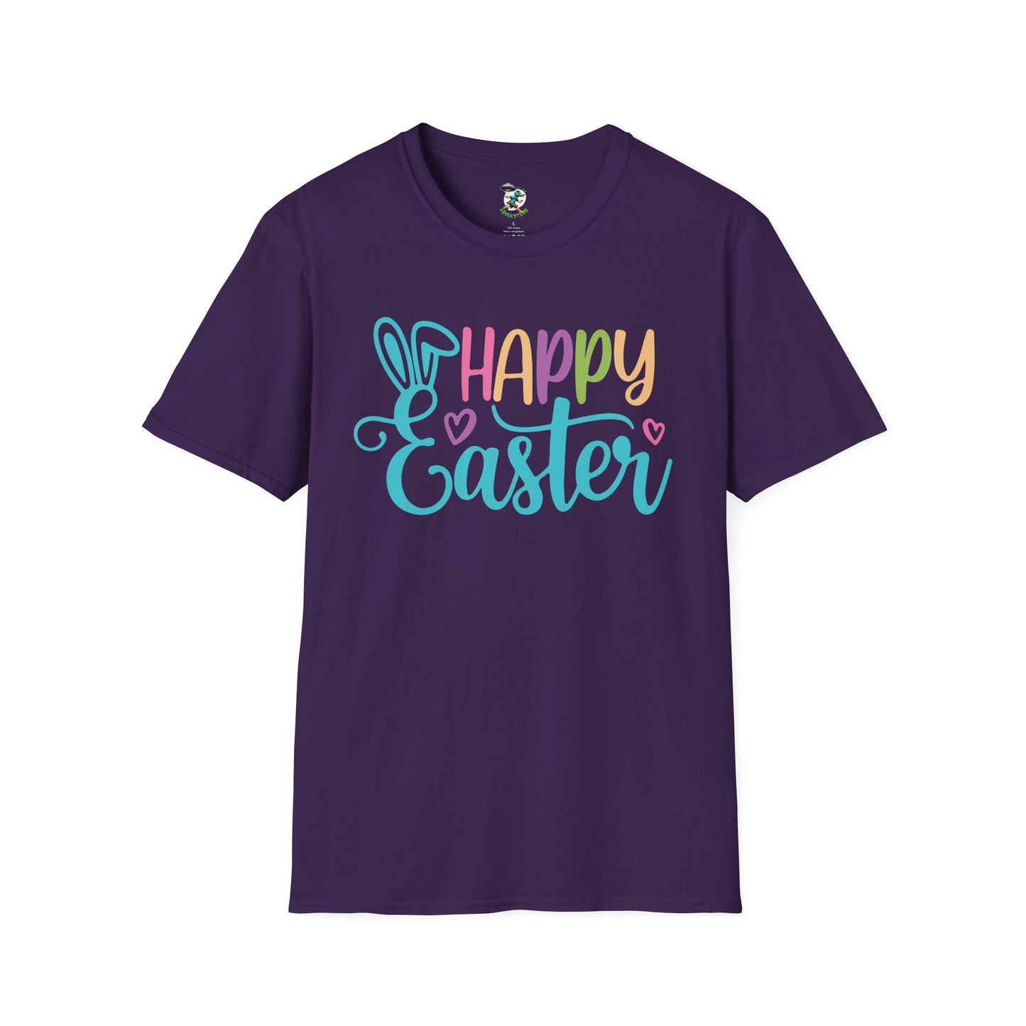Happy Easter T-Shirt — Pastel Bunny Holiday Tee