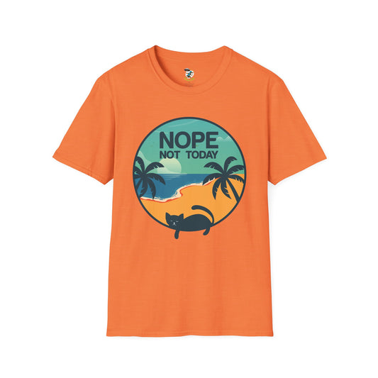 Cat Tee - Nope Not TodayT-Shirt