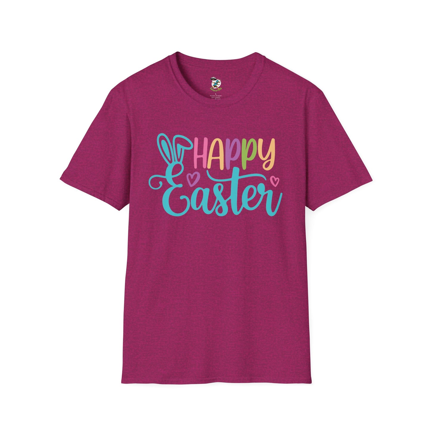 Happy Easter T-Shirt — Pastel Bunny Holiday Tee