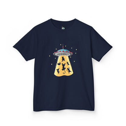 Cats Abducted by UFO Youth T-Shirt