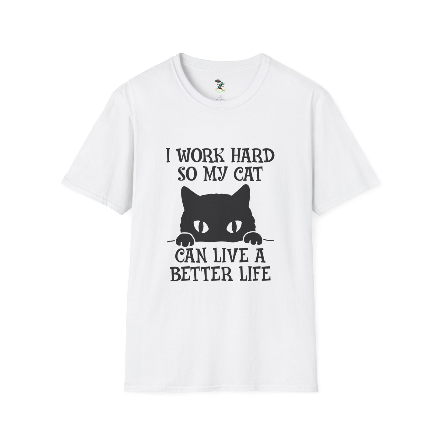 Work Hard for Cats T-Shirt