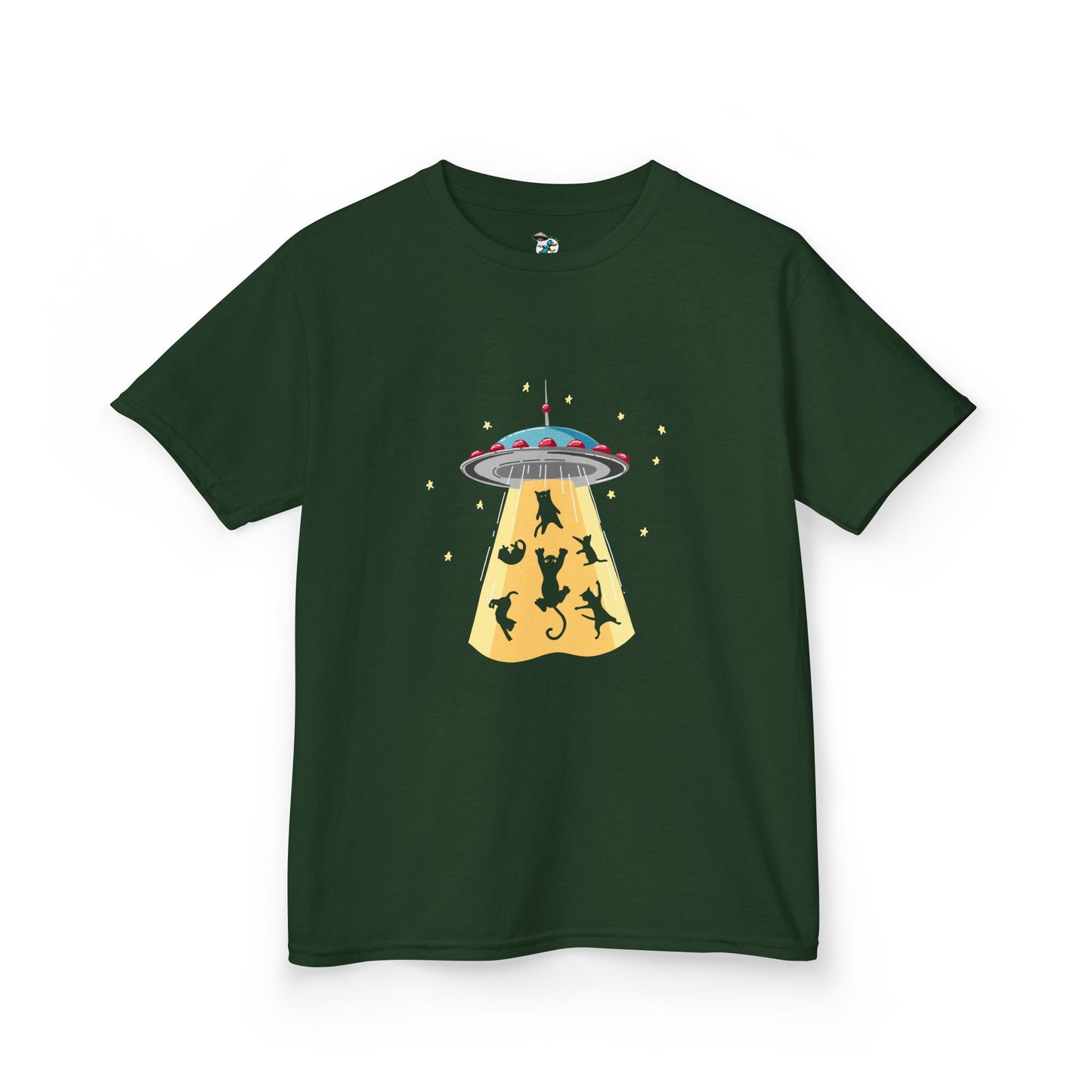 Cats Abducted by UFO Youth T-Shirt
