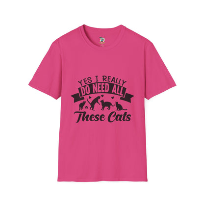 Yes I really do need all of these cats Tee