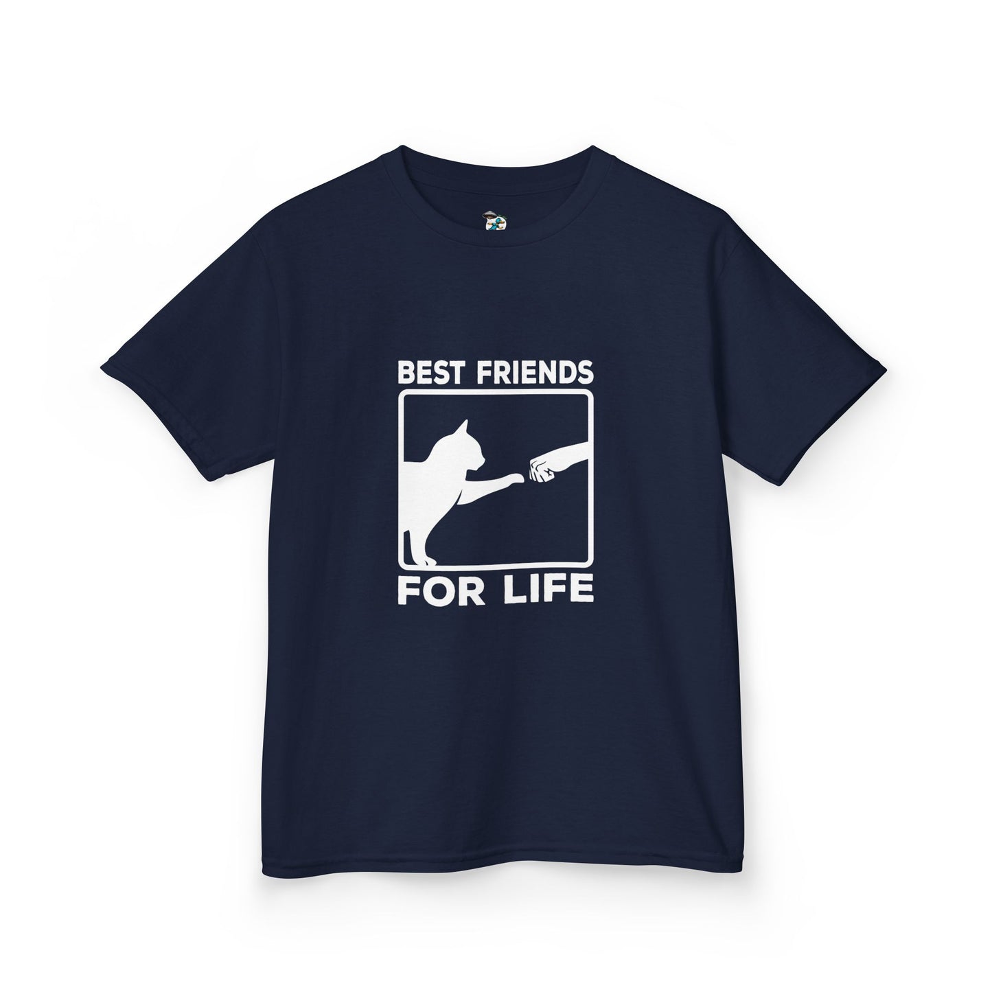 Cat Best Friends for Life Youth T-Shirt