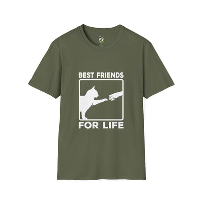 Cat Best Friends Softstyle T-Shirt