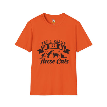 Yes I really do need all of these cats Tee