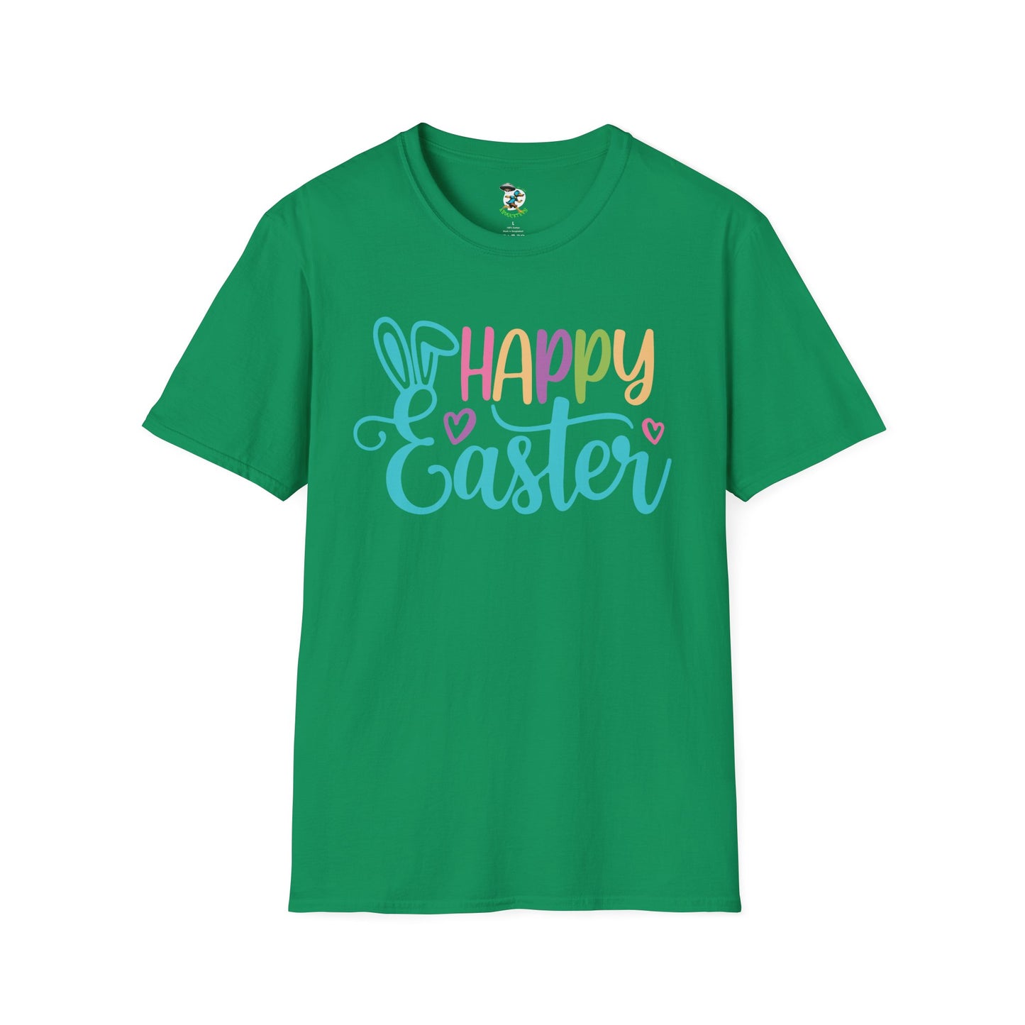 Happy Easter T-Shirt — Pastel Bunny Holiday Tee