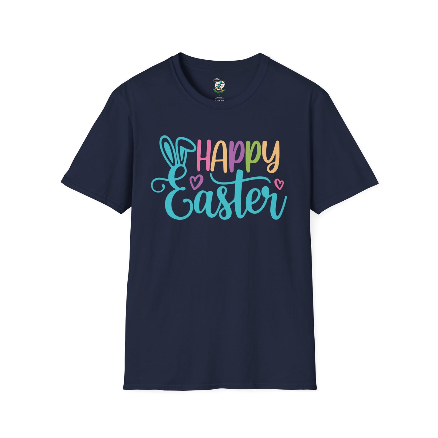 Happy Easter T-Shirt — Pastel Bunny Holiday Tee