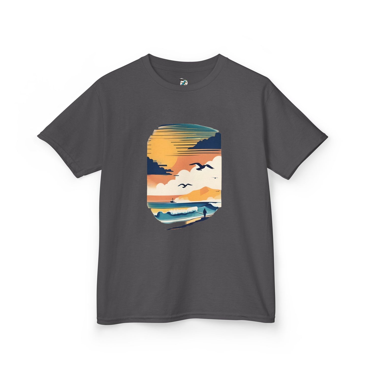 Seagull Sunset Youth T-Shirt