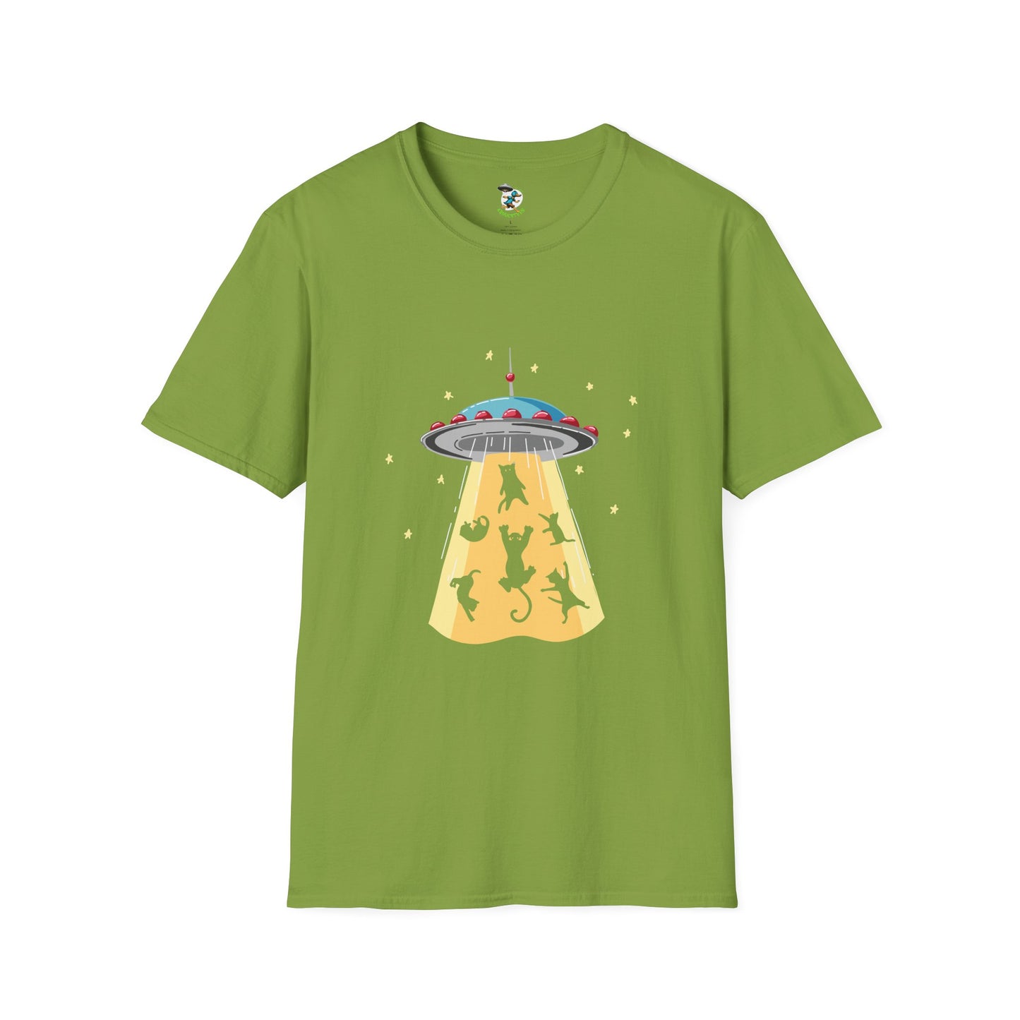 Alien Cat Abduction T-Shirt