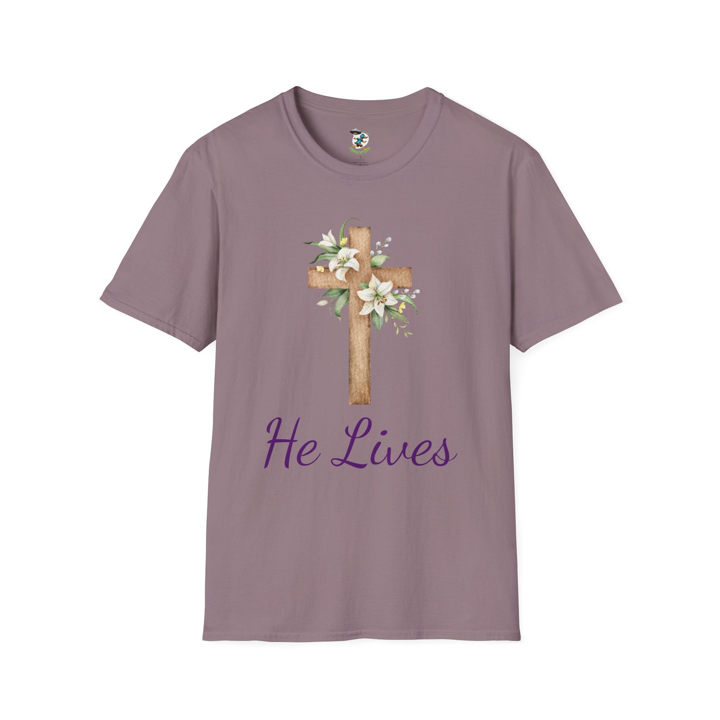 He Lives Easter Cross T-Shirt