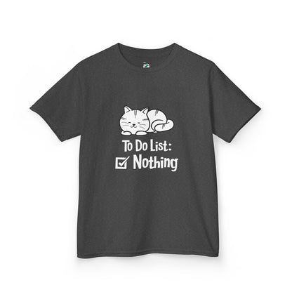 Nothing to Do List Cat Youth Tee