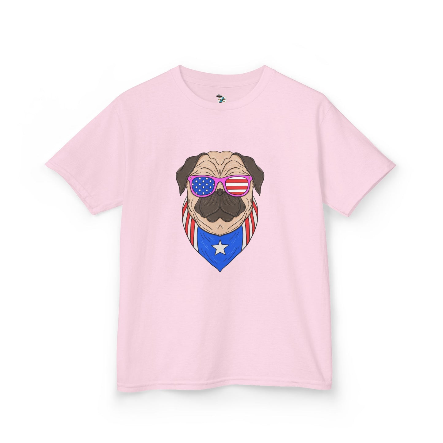 Patriotic Dog Youth T-Shirt