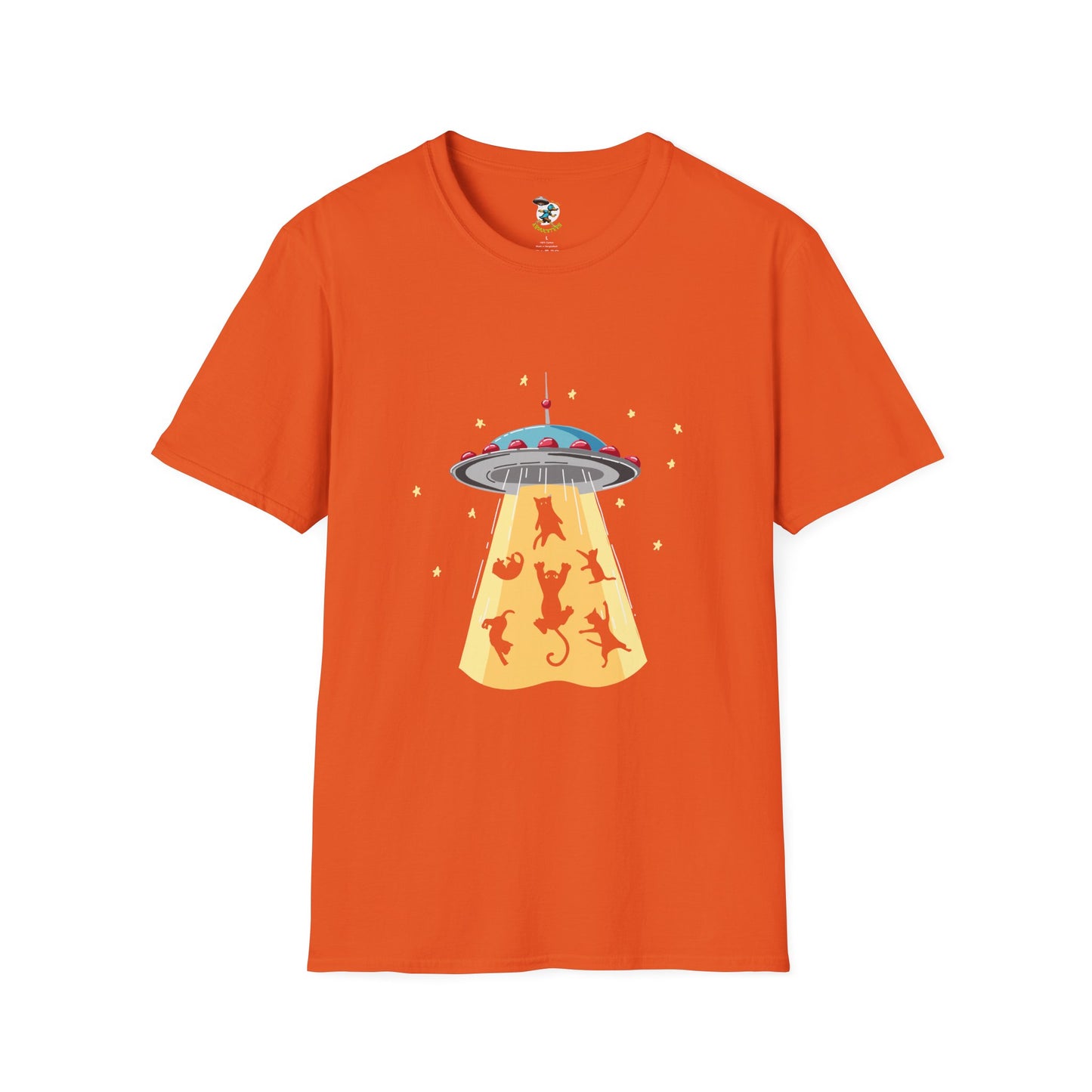 Alien Cat Abduction T-Shirt