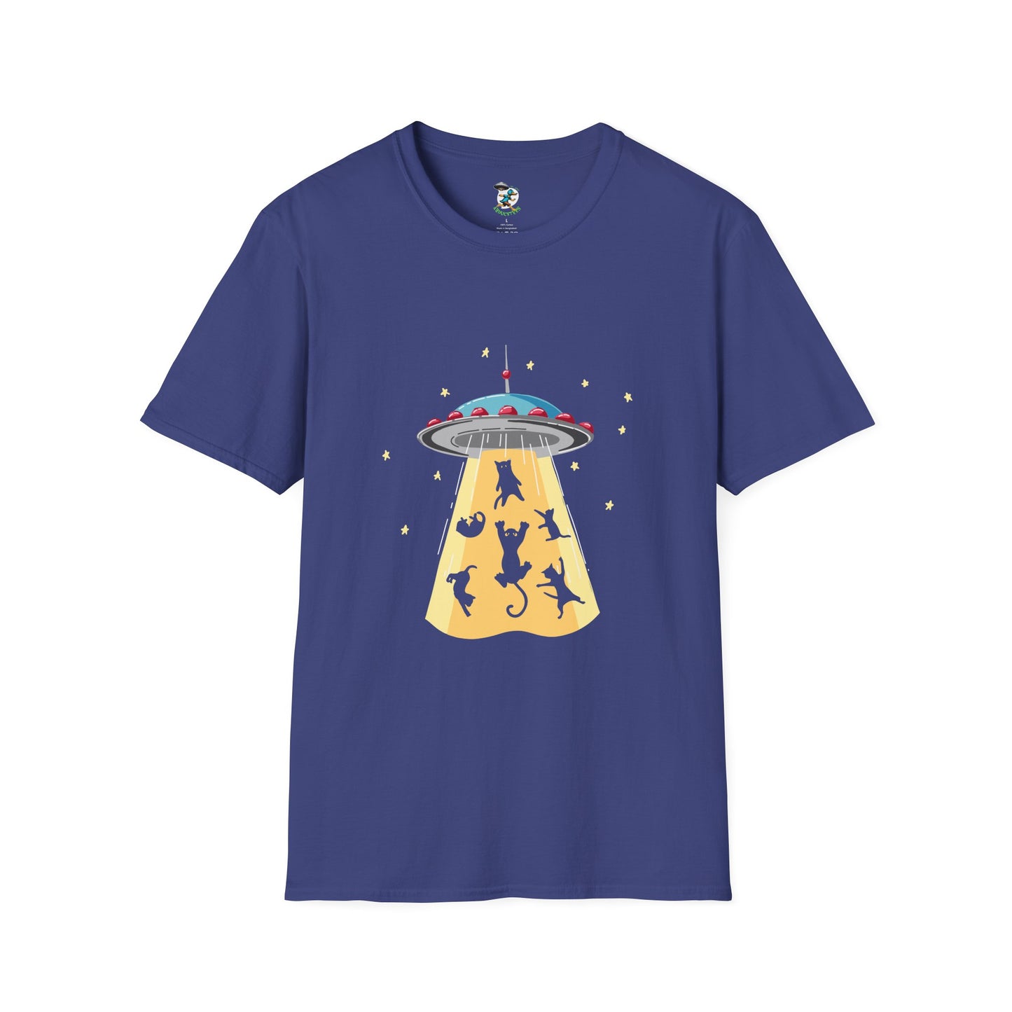 Alien Cat Abduction T-Shirt