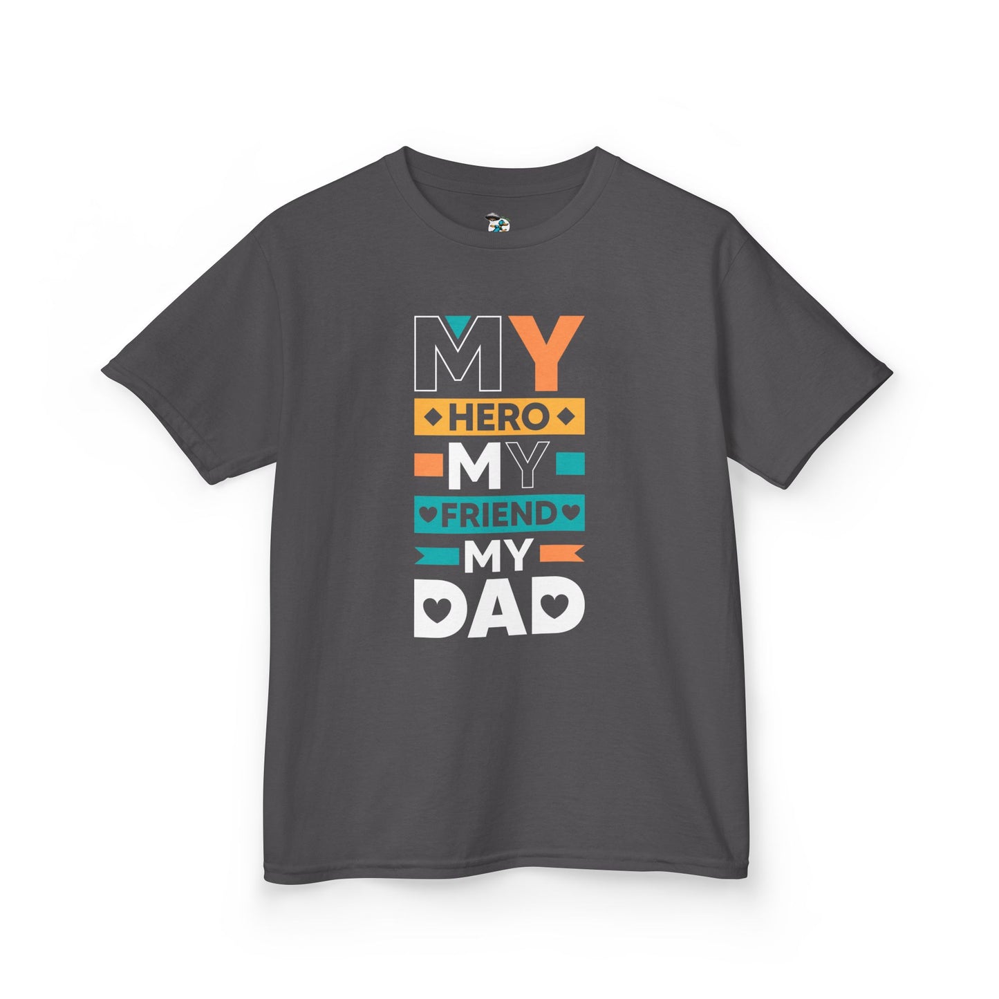 My Hero is My Dad Youth T-Shirt