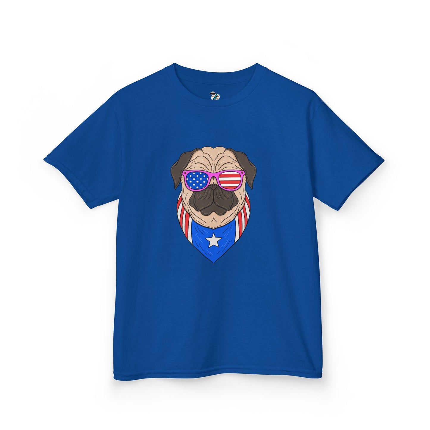 Patriotic Dog Youth T-Shirt