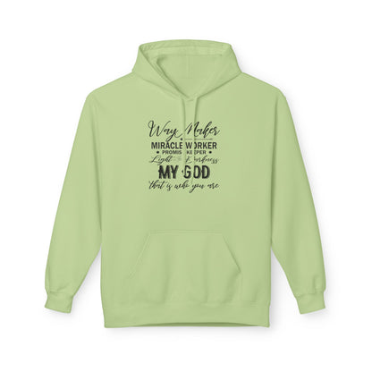 Way Maker Miracle Worker Hoodie