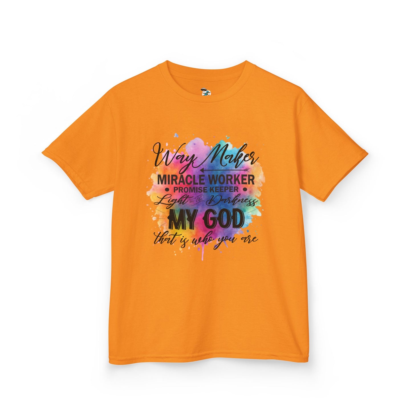 Way Maker, Miracle Worker Color Splash Youth T-Shirt