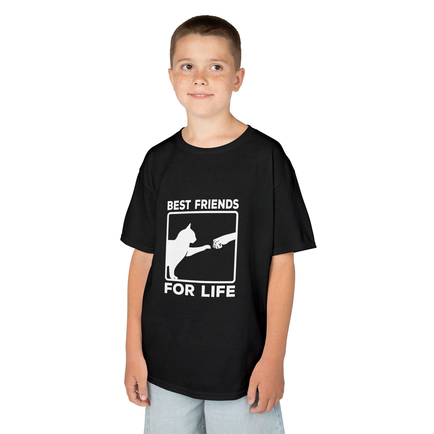 Cat Best Friends for Life Youth T-Shirt