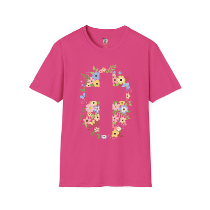 Floral Cross T-Shirt