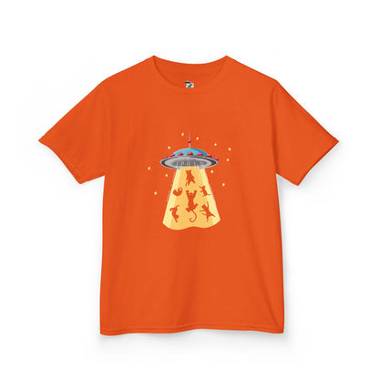 Cats Abducted by UFO Youth T-Shirt