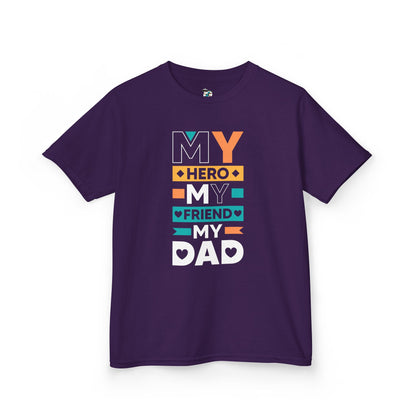 My Hero is My Dad Youth T-Shirt