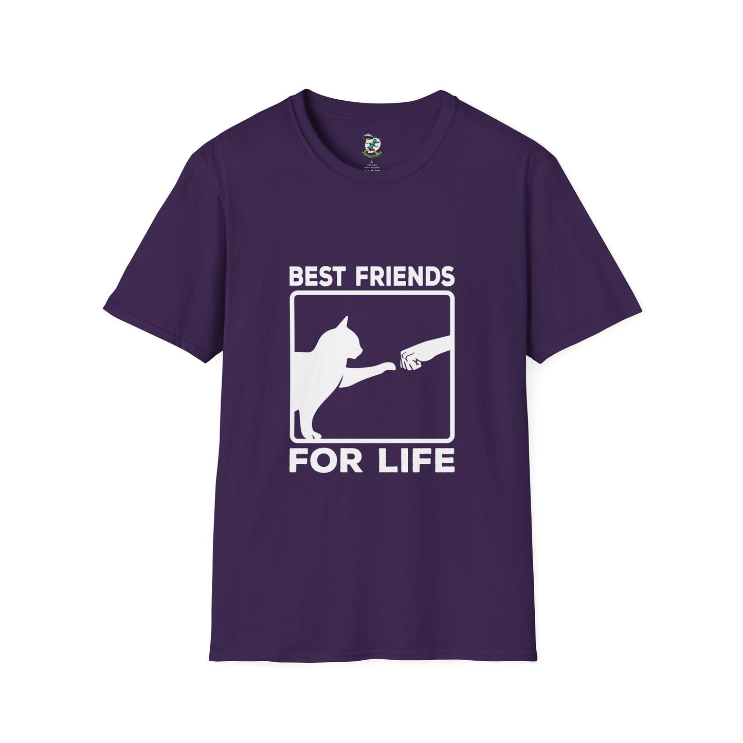 Cat Best Friends Softstyle T-Shirt