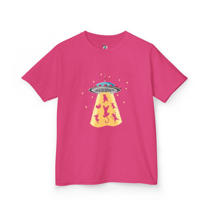 Cats Abducted by UFO Youth T-Shirt