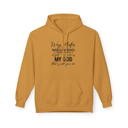 Way Maker Miracle Worker Hoodie