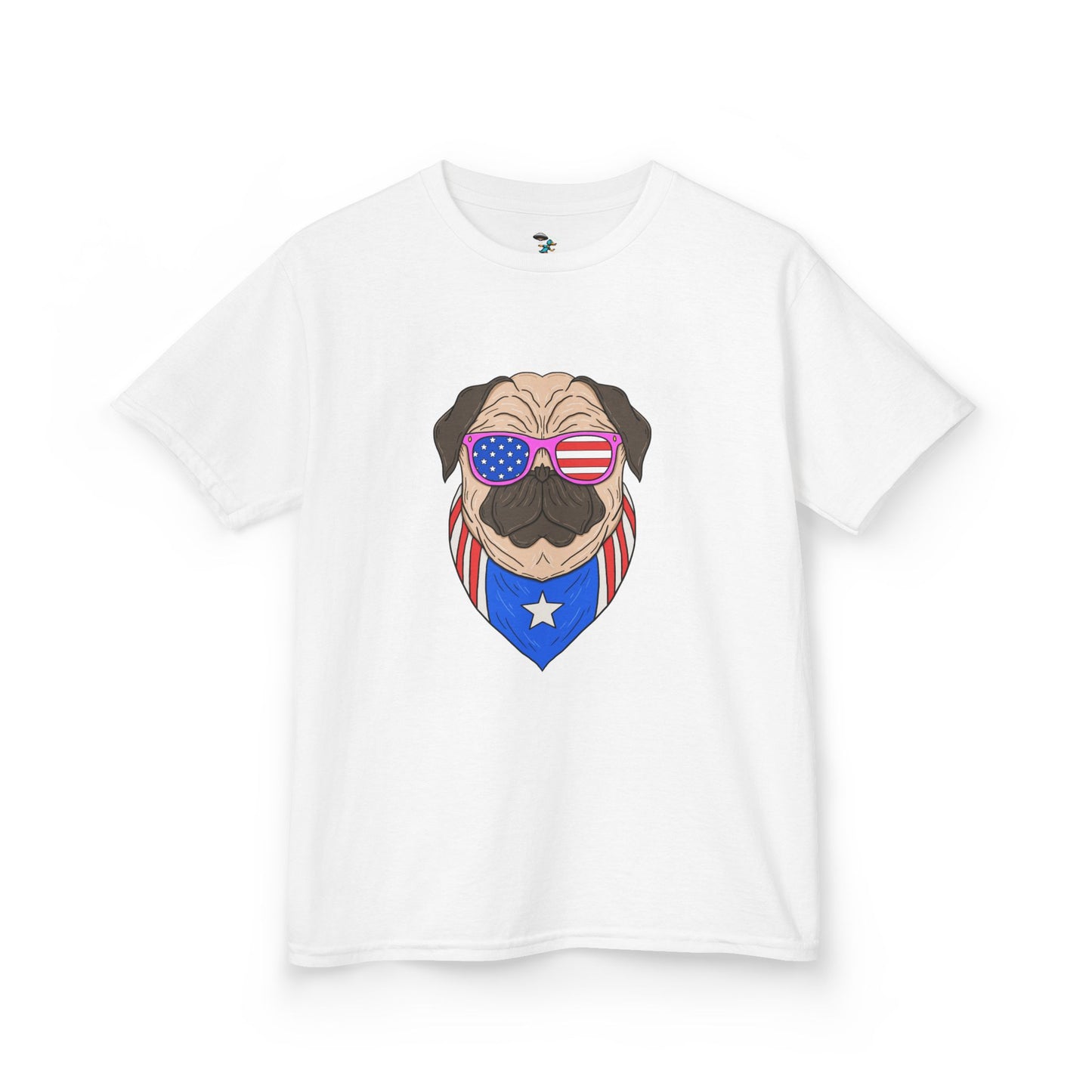 Patriotic Dog Youth T-Shirt