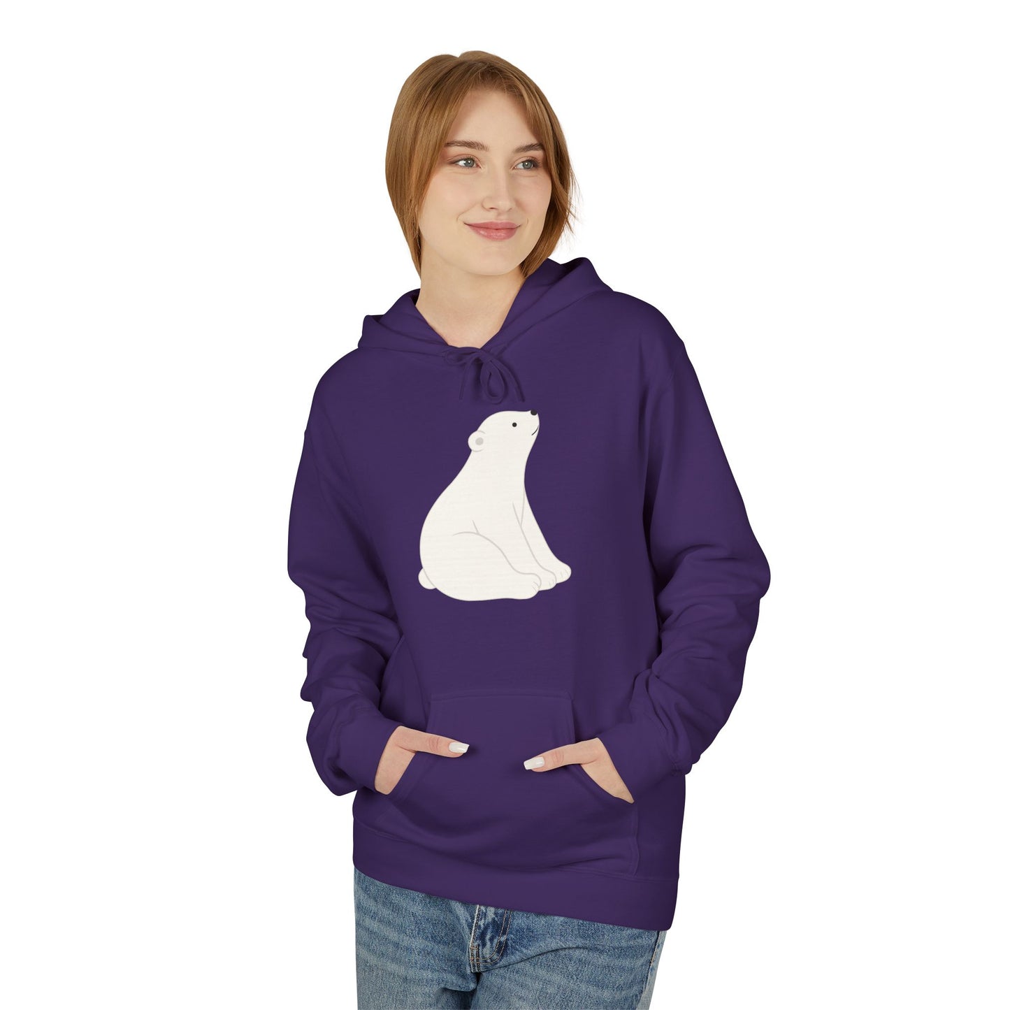 Cozy Arctic Bear Hoodie