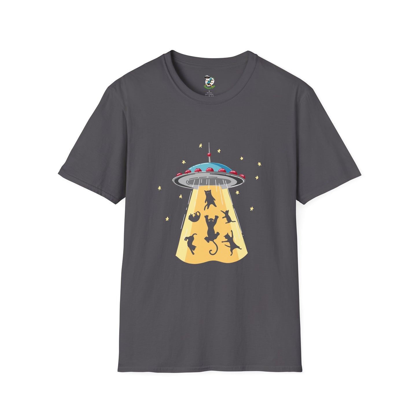 Alien Cat Abduction T-Shirt