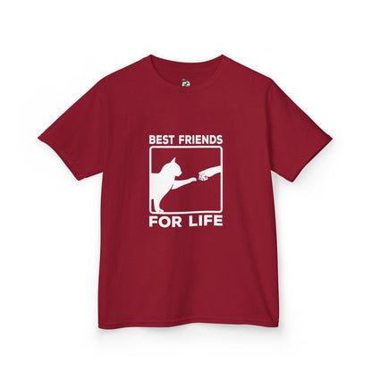 Cat Best Friends for Life Youth T-Shirt
