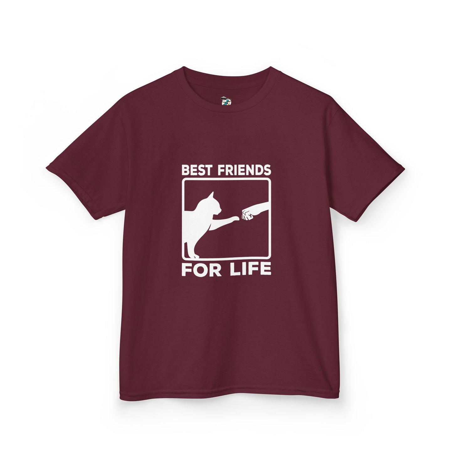 Cat Best Friends for Life Youth T-Shirt