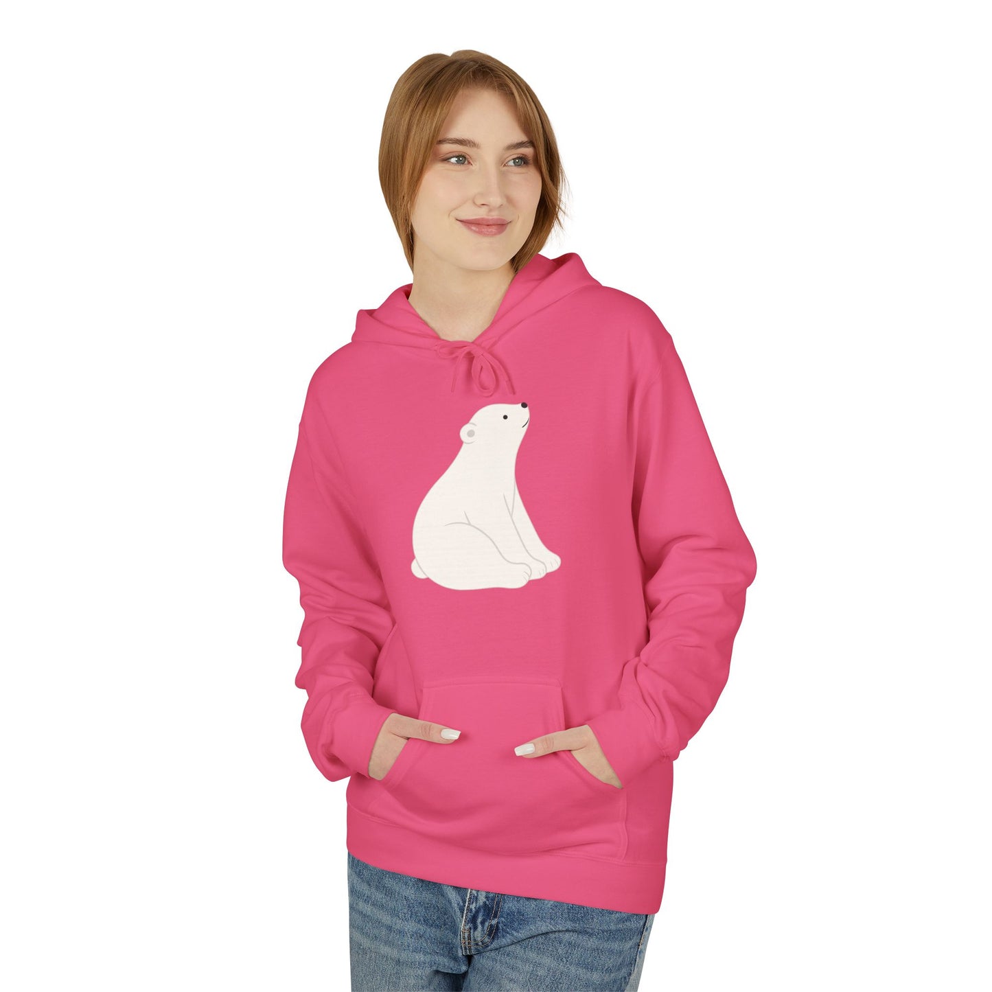 Cozy Arctic Bear Hoodie